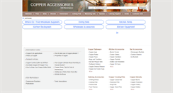 Desktop Screenshot of copper-accessories.com